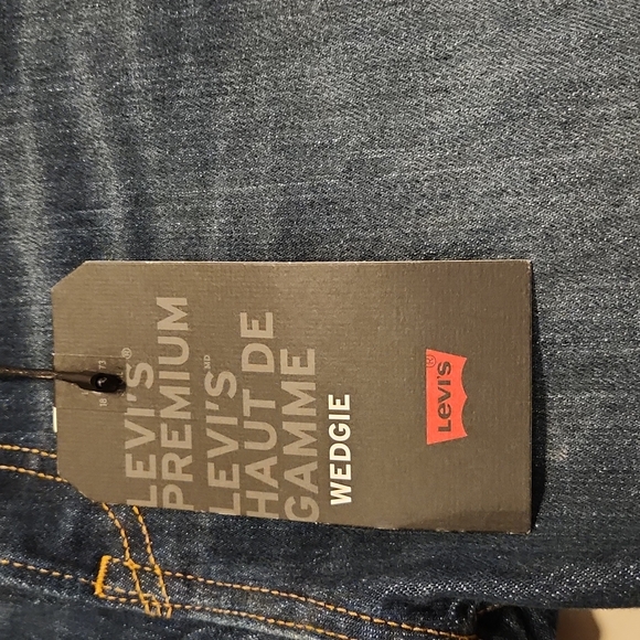 Levi's JEAN-WEDGIE, size 27, blue denim - Picture 3 of 3